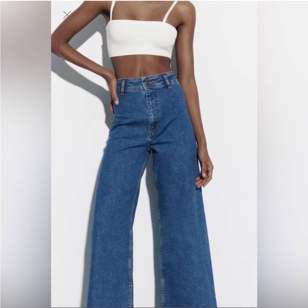 Zara The Marine Striaght Jean - Picture 9 of 14